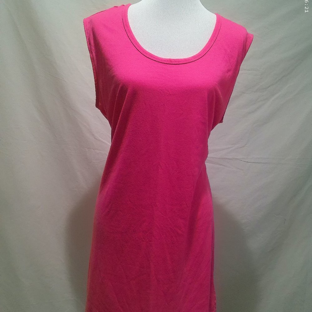 OP sundress   Pink/fuchsia  size  extra Large  sleeveless
